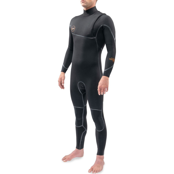 Гидрокостюм DAKINE MEN'S CYCLONE ZIP FREE FULL SUIT 2/2mm Black Размер XS DK21M22C (0604565432568)