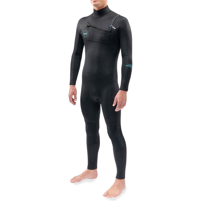 Гидрокостюм DAKINE MEN'S MISSION CHEST ZIP FULL SUIT 4/3mm Black Размер XLS DK22M43MZ (0604565592842)