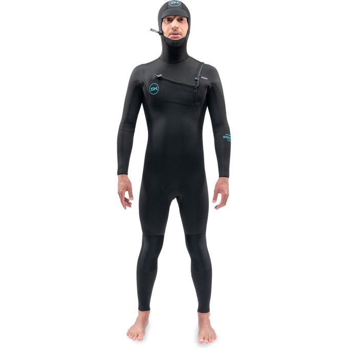 Гидрокостюм DAKINE MEN'S MISSION CHEST ZIP HOODED 4/3mm Black Размер L DK21M43HMZ (0604565433459)