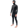 Гидрокостюм DAKINE MENS MISSION CHEST ZIP HOODED 6/5/4mm BLACK, XL DK21M654HMZ (0604565451590)