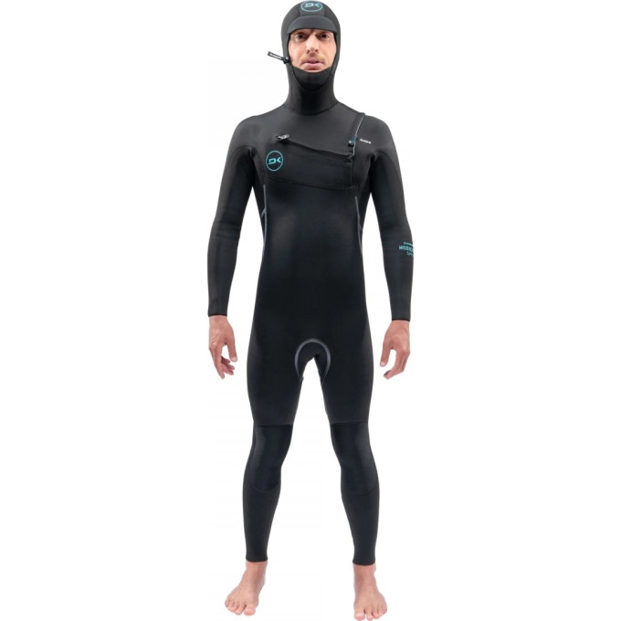 Гидрокостюм DAKINE MENS MISSION CHEST ZIP HOODED 6/5/4mm Blk, размер MT DK22M654HMZ (0604565453785)