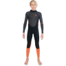 Гидрокостюм детский DAKINE KID'S QUANTUM BACK ZIP FULL SUIT 3/2mm F/L Black/Orange, размер 15 DK22K22QBZFL (0604565598004)
