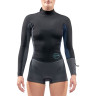 Гидрокостюм женский DAKINE WOMEN'S MISSION LONG SLEEVED SPRING SUIT 2mm Black/Blue Размер 10 DK21W2MLS (0604565436993)