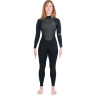 Гидрокостюм женский DAKINE WOMEN'S QUANTUM BACK ZIP FULL SUIT 5/4/3mm Black/Grey, размер 12 DK22W543QBZ (0604565597380)