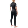 Гидрокостюм женский DAKINE WOMEN'S QUANTUM CHEST ZIP SHORT SLEEVED FULL SUIT 3/2mm Black/Gre Размер 14 DK21W32QSSZ (0604565437372)