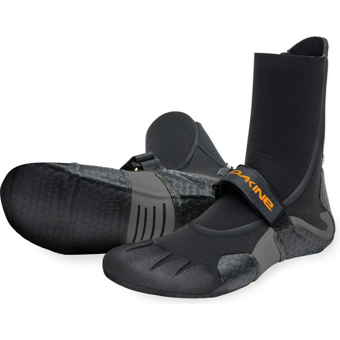 Гидротапки DAKINE UNISEX CYCLONE ROUND TOE BOOT 7/5MM BLACK Размер 9 DK21U7RTB (0604565437907)