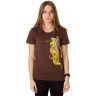 Майка DAKINE HAIRDO S/S GIRLS BROWN Размер M 8501-115-28 (2300086340044)