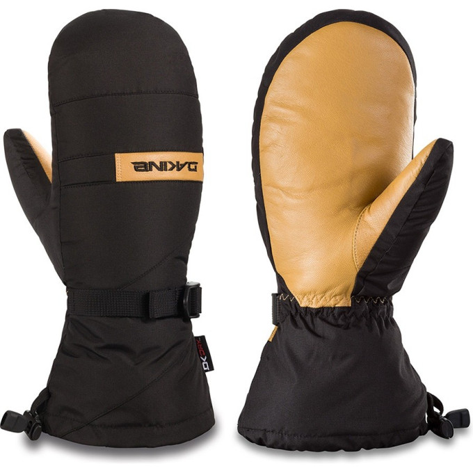 Варежки DAKINE NOVA MITT BLACK/TAN Размер XL 10003162 (0610934364927)