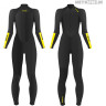 Гидрокостюм женский DAKINE WOMEN'S RTS BACK ZIP FULL SUIT 3/2mm Black/Orange Размер 14 DK21W32RTS (0604565437679)
